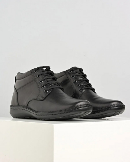 Kožne muške cipele 9591 crne, slika 2