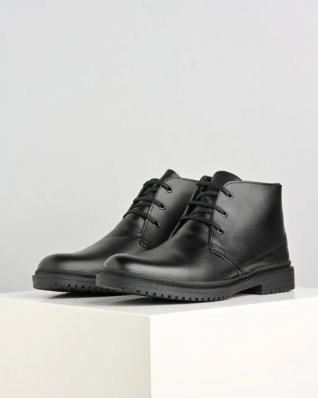 Muške kožne cipele 8141-01 crne, slika 6