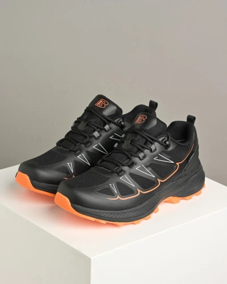 Muške nepromočive patike SW23-09330 (41-46) crno/narandžaste, slika 3