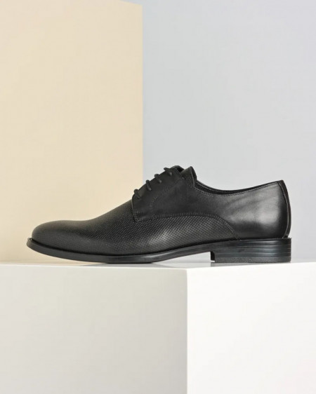 Kožne crne cipele za muškarce, slika 3