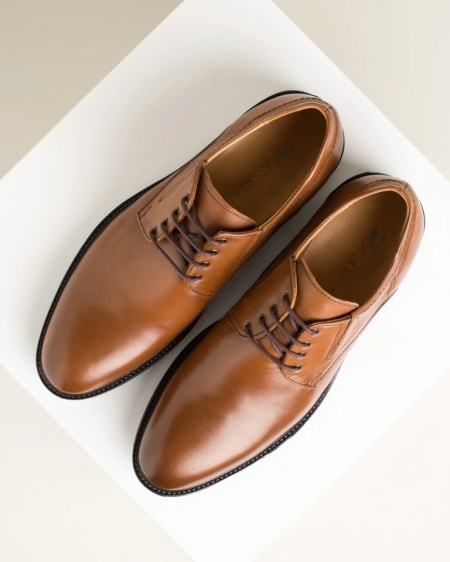 Kožne muške elegantne cipele 3480-06 braon, slika 9