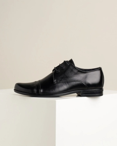Elegantne cipele za odelo crne Gazela 4070-01, slika 7
