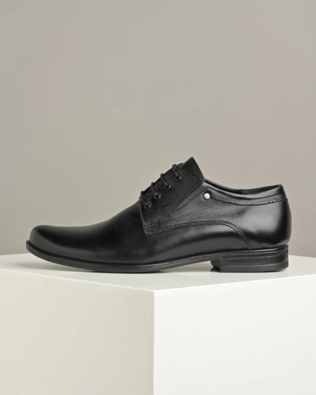 Elegantne cipele za odelo crne Gazela 4080-01, slika 2