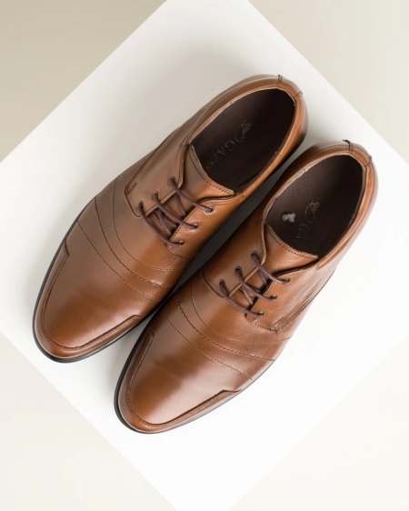 Kožne muške elegantne cipele 3883-06 braon, slika 9