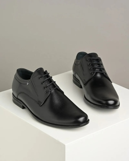 Elegantne cipele za odelo crne Gazela 4080-01, slika 3