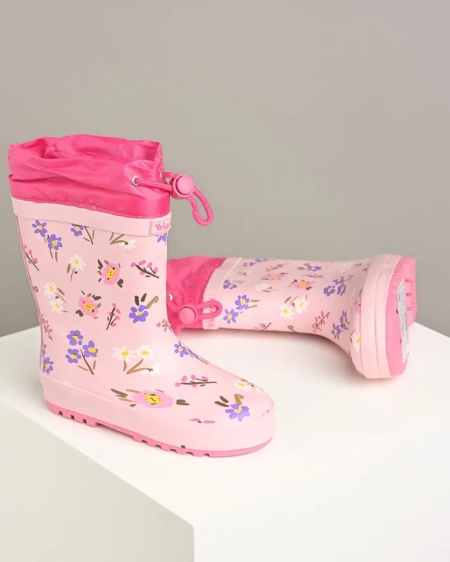 Gumene roze čizmice za devojčice, slika 3