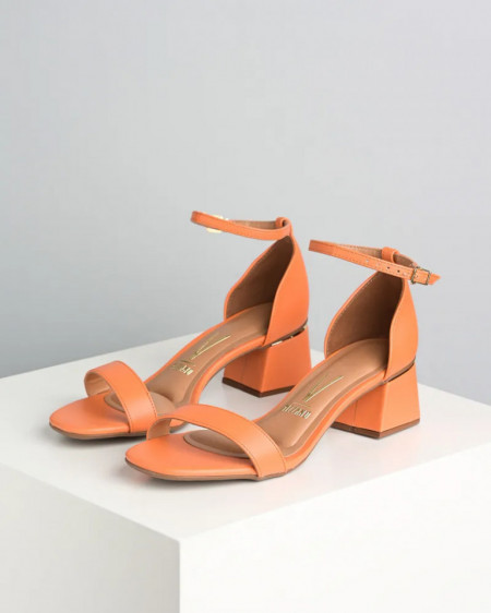 Sandale na malu petu, narandžasta boja, brend Vizzano, slika 1