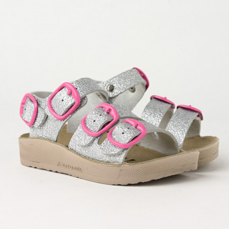 Sandale za devojčice 070/45 srebrne