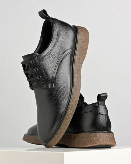 Kožne muške cipele 1119-02 crne, slika 7