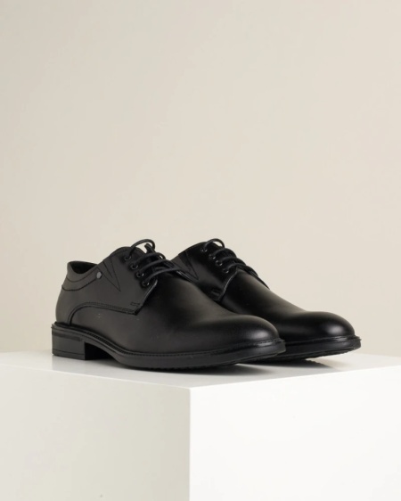 Kožne muške elegantne cipele 3480-01 crne, slika 7