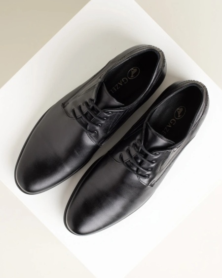 Kožne muške elegantne cipele 3880-01 crne, slika 9