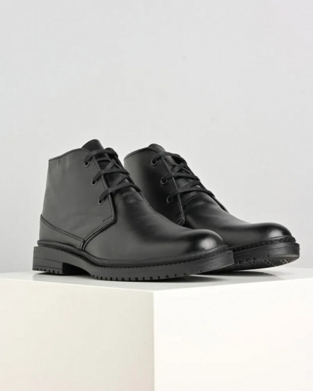 Muške kožne cipele 8141-01 crne, slika 4