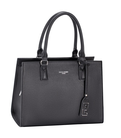 Crna strukturirana tote torba 1015CM8280.01