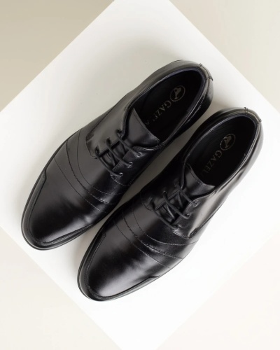 Kožne muške elegantne cipele 3883-01 crne, slika 2