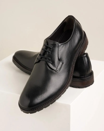 Kožne muške elegantne cipele 301104-003 crne