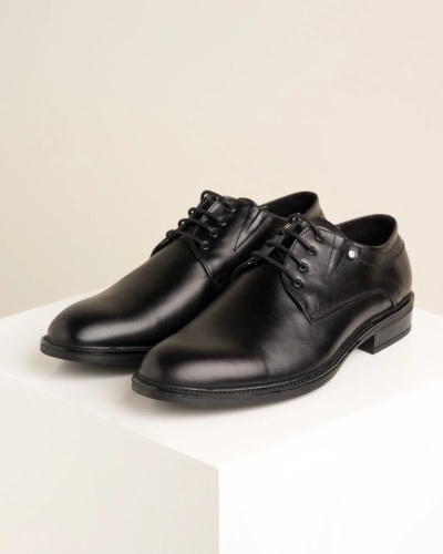 Kožne muške elegantne cipele 3480-01 crne, slika 5