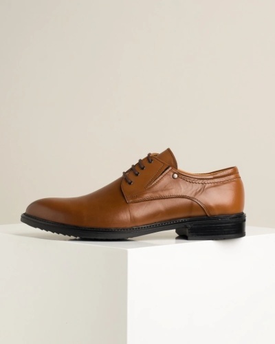 Kožne muške elegantne cipele 3480-06 braon, slika 5