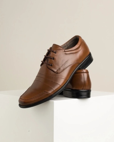 Kožne muške elegantne cipele 3883-06 braon, slika 8