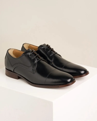 Kožne muške elegantne cipele 495201-001 crne