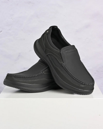 Crne cipele za muškarce na navlačenje, slika 2