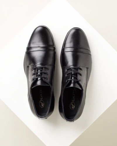 Elegantne cipele za odelo crne Gazela 4070-01, slika 5