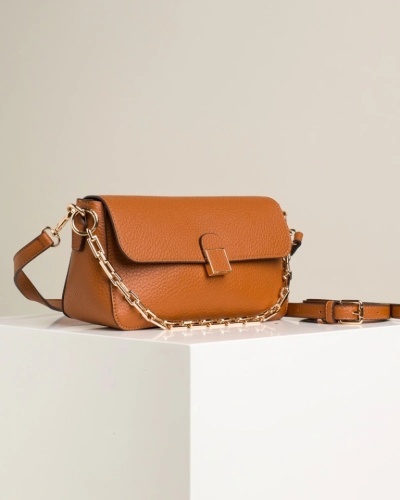Ženska bež torba sa preklopom, slika 4