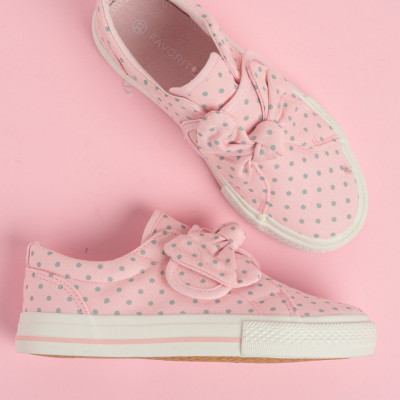 Dečije platnene patike/espadrile B452206 roze (brojevi od 24-29)