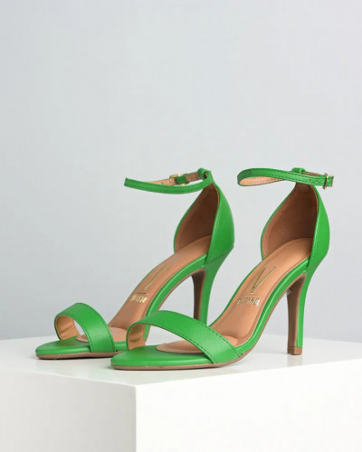 Zelene sandale na štiklu brenda Vizzano, slika 4