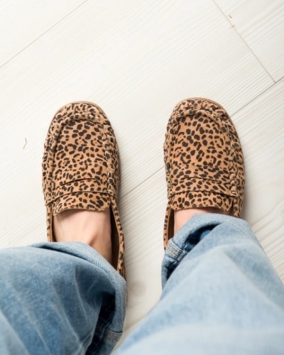 Ženske kožne mokasine brenda Tamaris, leopard print, slika 5