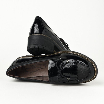Ženske lakovane cipele C1838 crne