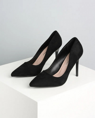 Cipele na štiklu, boja crna, slika 1