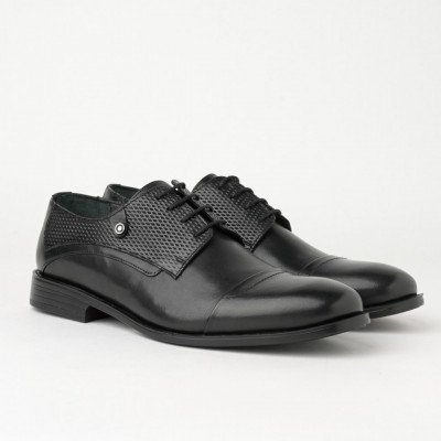 Kožne muške cipele 1157 crne