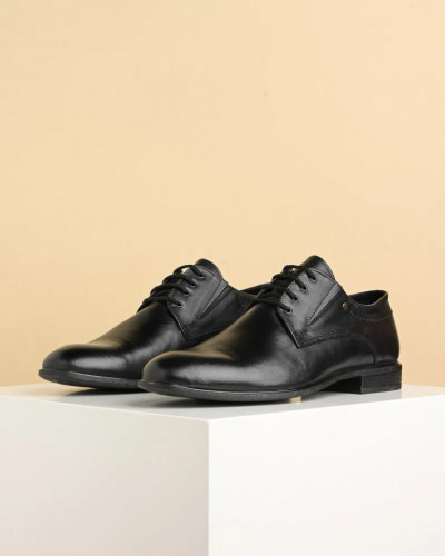 Crne elegantne cipele za odelo Gazela 4280-01, slika 1