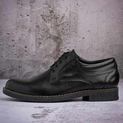 Muške kožne cipele 5886-01 crne, slika 6