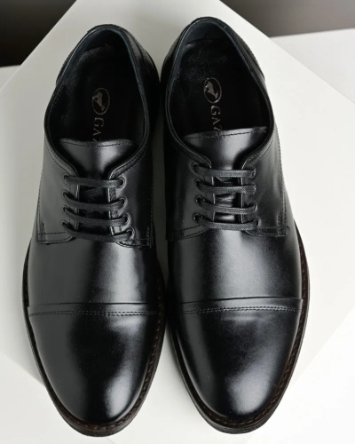 Muške elegantne crne kožne cipele, slika 7