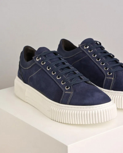 Muške kožne cipele 2015-017 teget, slika 5