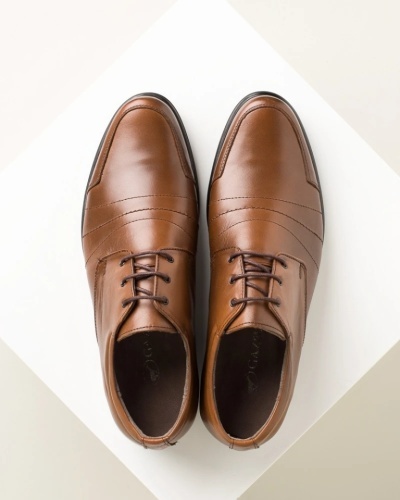 Kožne muške elegantne cipele 3883-06 braon, slika 10