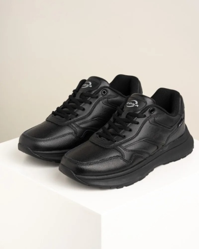 Kožne muške patike 52096C (41-46) crne