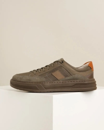 Muške patike u sivoj boji, od prirodne kože, slika 5