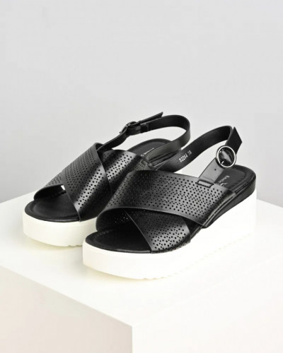 Sandale na ortoped petu S2264 crne