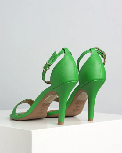 Zelene sandale na štiklu brenda Vizzano, slika 3