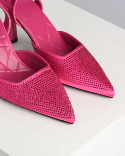 Pink cipele na štiklu sa kristalima, slika 8