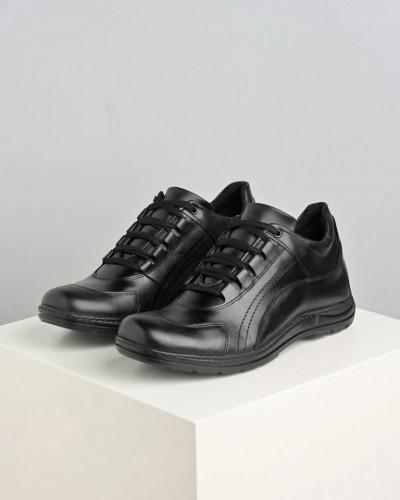 Kožne muške cipele Gazela 949-01 crne, slika 2