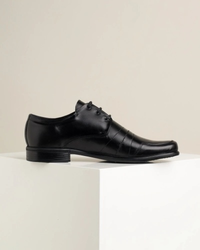 Kožne muške elegantne cipele 3883-01 crne, slika 8