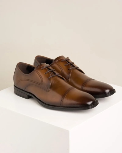Kožne muške elegantne cipele 495102-002 braon