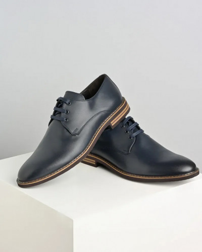 Elegantne cipele za odelo teget Gazela 5531-017, slika 6