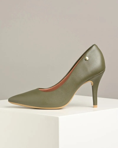 Salonke u špic u maslinastoj boji, Vizzano brend, slika 7