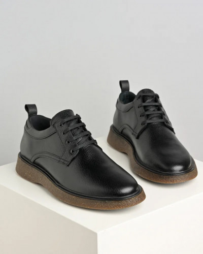 Kožne muške cipele 1119-02 crne, slika 4