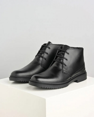 Muške kožne cipele 8141-01 crne, slika 2