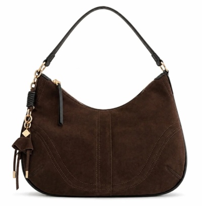 Ženska braon torba mekane forme T012676